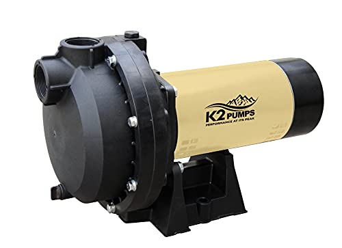 K2 Pumps IRP15001K 1-1/2 HP Sprinkler Pump Dual Voltage