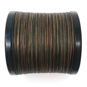 Reaction Tackle Braided Fishing Line Green Camo 65LB 150yd