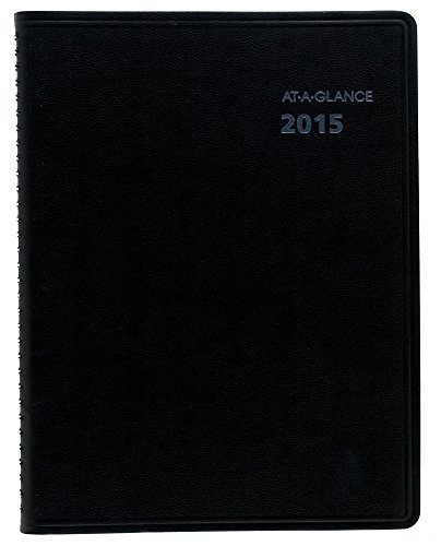 AT-A-GLANCE Weekly and Monthly Planner 2015, Includes QuickNotes, Wirebound, 8.25 x 10.88 Inch Page Size, Black (76-950-05)