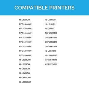 LD Products Compatible Toner Cartridge Replacement for Brother TN820 (Black, 3-Packs) for use in DCP-L6600DW HL-L6200DW HL-L6200DWT HL-L6250DN HL-L6250DW HL-L6300DWT & HL-L6300DW
