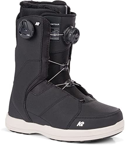 K2 Contour Womens Snowboard Boots Black 9