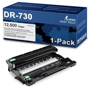 drum unit dr-730 black : nucala compatible dr730 drum unit replacement for brother mfc-l2710dw mfc-l2750dw mfc-l2750dwxl hl-l2350dw hl-l2370dw/dwxl printer – 1 pack