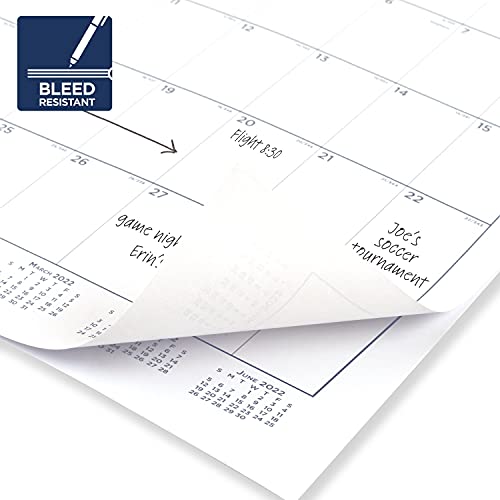 2022 Desk Calendar by AT-A-GLANCE, Monthly Desk Pad, 10-1/4" x 16-1/4", Compact, Foldable (SK23FD00)