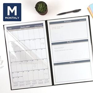 2022 Desk Calendar by AT-A-GLANCE, Monthly Desk Pad, 10-1/4" x 16-1/4", Compact, Foldable (SK23FD00)