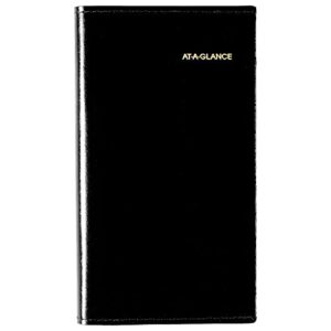 at-a-glance monthly planner 2019, refillable, 3-1/2 x 6-1/8 inches, black (70-064-05)