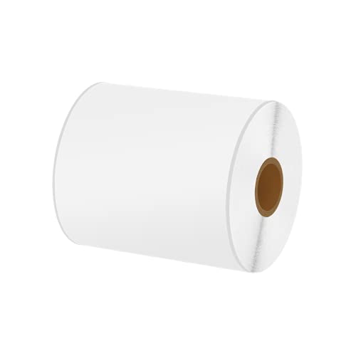 USUPERINK 3 Roll Compatible for Brother RDS01U2 White Continuous Paper Label Mobile Solutions Barcodes Tapes 4" x 145' (102mm x 42.8m) use in for TD-4000 TD-4100N Printer