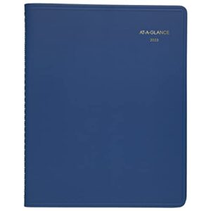 at-a-glance 2023 monthly planner, 9″ x 11″, large, 15 months, fashion color, blue (7025020)