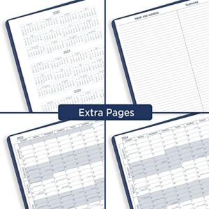 AT-A-GLANCE 2023 Monthly Planner, 9" x 11", Large, 15 Months, Fashion Color, Blue (7025020)