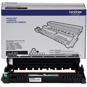 brother dr630 for mfc-l2720dw drum unit (oem) made by brother – prints 12,000 pages (not include a toner)