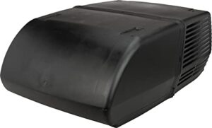 coleman-mach 48008-0690 mach 3 power saver series medium-profile air conditioner with ducted heat pump – 13,500 btu, textured black