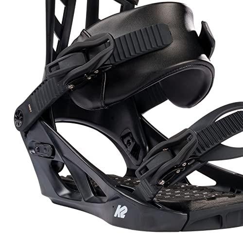 K2 Indy Mens Snowboard Bindings Black Sz L (8-12)