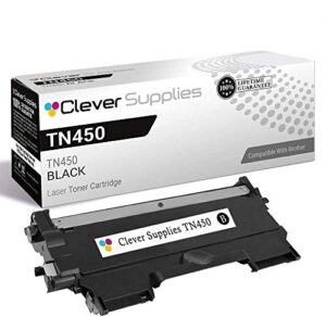 cs compatible toner cartridge replacement for brother tn450 tn-450 black hl-2275 2275dw 2280dw mfc-7240 7360n 7365dn 7460dn 7860 7860dw fax-2845 intellifax 2840 2940