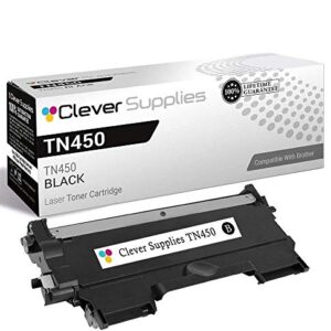 CS Compatible Toner Cartridge Replacement for Brother TN450 TN-450 Black HL-2275 2275DW 2280DW MFC-7240 7360N 7365DN 7460DN 7860 7860DW FAX-2845 Intellifax 2840 2940