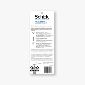 Schick Precision Razor â€” Precision Razor for Men, Edging Razors, Disposable Razors Men, 3 Count (Pack of 1)