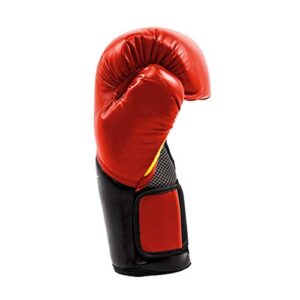 Everlast Elite Pro Style Training Gloves, Red, 16 oz