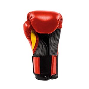 Everlast Elite Pro Style Training Gloves, Red, 16 oz