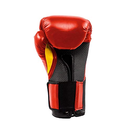 Everlast Elite Pro Style Training Gloves, Red, 16 oz