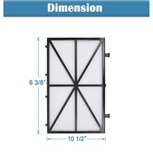 Fil-fresh Robotic Pool Cleaner Filters, Replaces for Dolphin M400/M500 & Nautilus CC Plus Ultra Fine Cartridge Filter Panels, Part Number 9991432-R4, Pack of 4