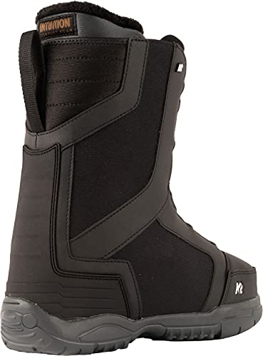 K2 Rosko Snowboard Boots Mens Sz 10.5 Black