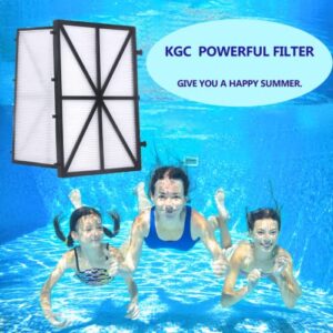 KGC Robotic Pool Cleaner Filters Compatible with Dolphin Nautilus CC Plus, M400 / M500, 4 Packs Filters Ultra Fine Cartridge Filter Panels, Part# 9991432-R4