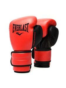 everlast powerlock2 training glove 16oz red/black