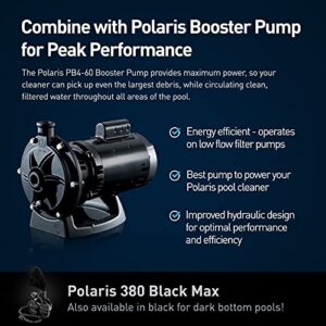 Polaris Vac-Sweep 380 Pressure Inground Pool Cleaner, Triple Jet Powered, 31ft of Hose with a Single Chamber Debris Bag