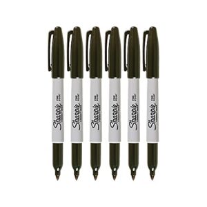 sharpie 6 pack 30101 fine point permanent marker black