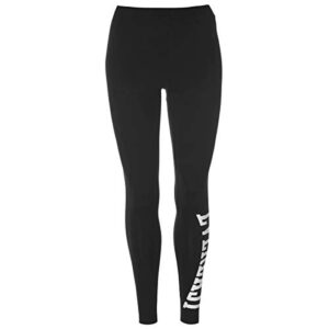 everlast women’s leggings black/white 8