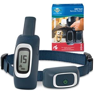 petsafe 300 yard remote training collar – choose from tone, vibration, or 15 levels of static stimulation – medium range option for training off leash dogs – waterproof and durable – rechargeable