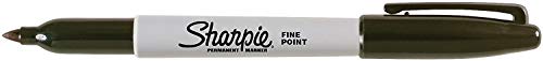 Sharpie Permanent Markers, Fine Point, Black, 24-Count - New