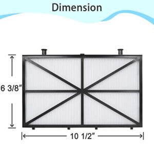 Future Way Ultra Fine Cartridge Filter Panels, Compatible with Dolphin M400/M500, Nautilus CC Plus Robotic Pool Cleaner, Part # 9991432-R4 (4 Packs)