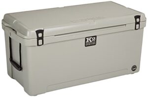 k2 coolers summit 120 cooler, gray,19.5 x 19.3 x 41.6,s120g
