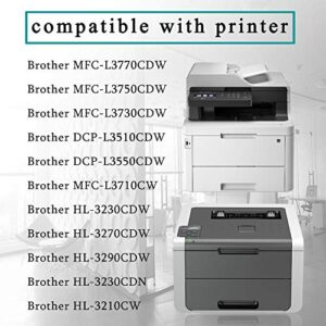 1 Pack DR223CL Drum Unit Black Compatible Replacement for Brother MFC-L3770CDW MFC-L3710CW MFC-L3750CDW MFC-L3730CDW HL-3210CWHL-3230CDW HL-3270CDW Printers Toner.
