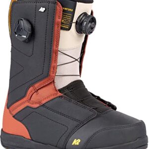 K2 Hanford Mens Snowboard Boots Undercover Black 10