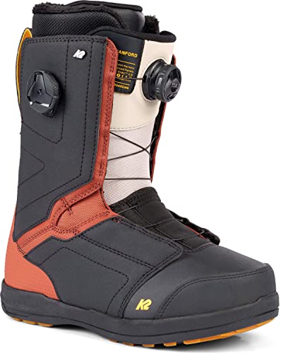 K2 Hanford Mens Snowboard Boots Undercover Black 10