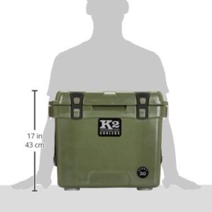 K2 Coolers Summit 30 Cooler, Duck Boat Green
