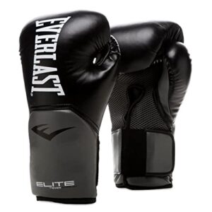 everlast p00002363 elite v2 training glove black/grey 16oz