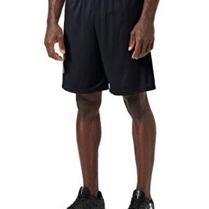 Under Armour mens Tech Graphic Shorts , Black (001)/Graphite , X-Large