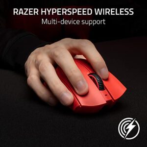 Razer DeathAdder V3 Pro Wireless Gaming Mouse: 63g Lightweight - Focus Pro 30K Optical Sensor - Optical Switches Gen-3 - HyperSpeed Wireless - 6 Programmable Buttons - 90 Hr Battery - Faker Edition