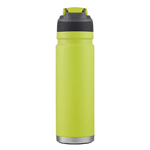 Coleman Switch AUTOSPOUT Insulated Stainless Steel Water Bottle, 24oz, Spider Mum