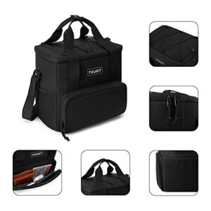 TOURIT Cooler Bag 24-Can Insulated Soft Cooler Lunch Coolers Portable Cooler Bag for Picnic, Beach, Work, Trip, Daily, Black