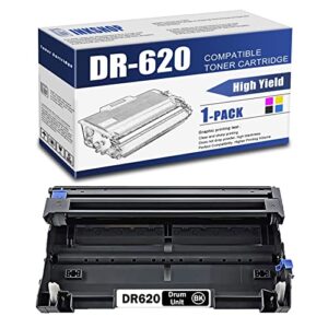 dr620 compatible dr-620 black drum unit replacement for brother dr-620 hl-5240 hl-5250dn mfc-8370 mfc-8460n dcp-8060 toner.(1 pack)