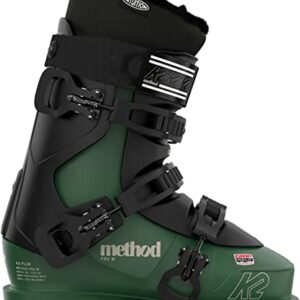 K2 Method Pro Womens Ski Boots Green/Black 8.5 (25.5)