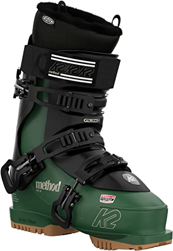 K2 Method Pro Womens Ski Boots Green/Black 8.5 (25.5)