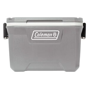 coleman ice chest | coleman 316 series hard coolers, 52qt rock grey