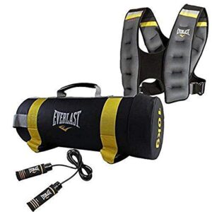 everlast cross training set – multi fitness sports kit workout for muscle building gains & endurance by everlast