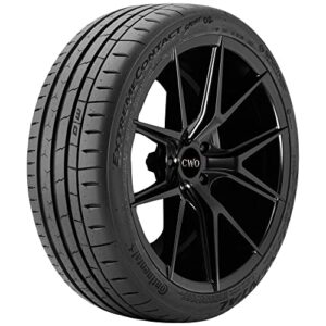continental extremecontact sport 02 summer 275/40zr17 98w passenger tire