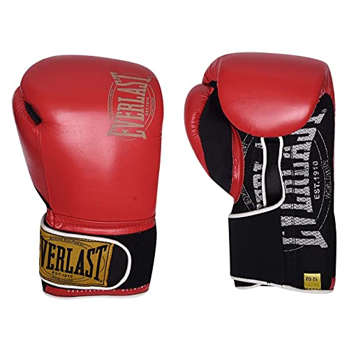 Everlast P00001707 1910 Classic Training Glove Red 14OZ