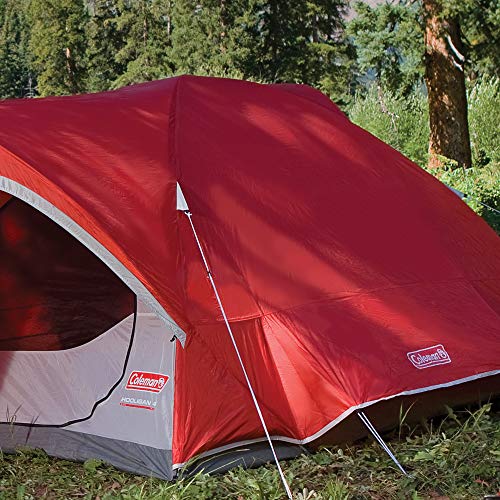 Coleman Hooligan Backpacking Tent , Red, 4-Person