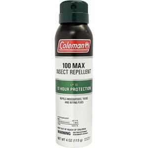 Coleman 100 Max DEET Repellent 4oz Continuous Spray